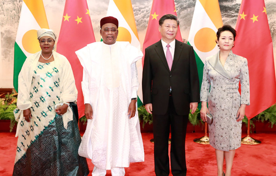 习近平同尼日尔总统伊素福举行会谈
