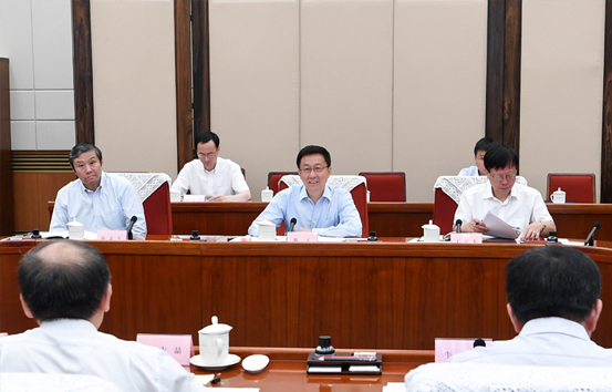 韩正主持召开第四次全国经济普查领导小组全体会议