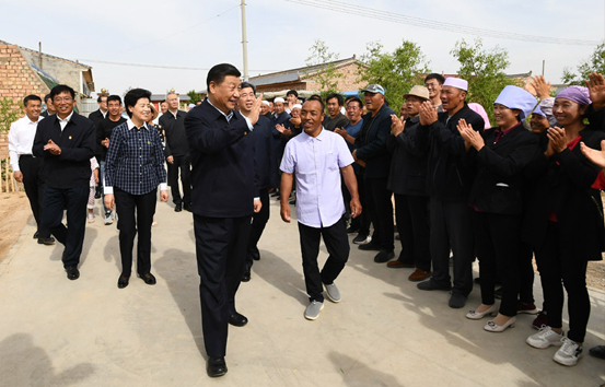 习近平在宁夏考察