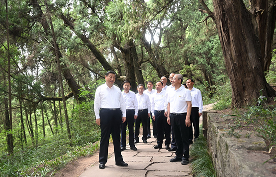 习近平在四川考察时强调 推动新时代治蜀兴川再上新台阶 奋力谱写中国式现代化四川新篇章 返京途中在陕西汉中考察